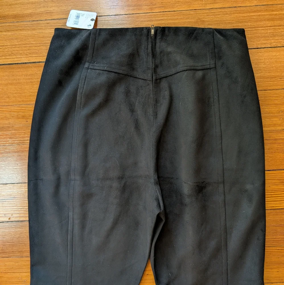 Free People real deal vegan suede pant